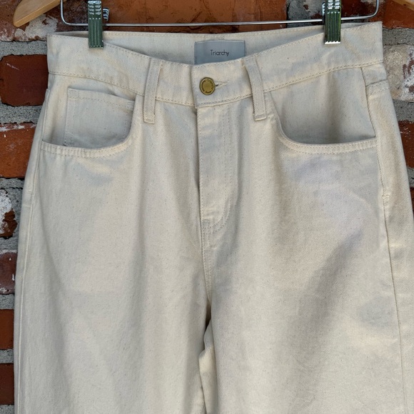 Triarchy St. Tropez High Rise Straight Leg Jeans Size 27 - Picture 2 of 10